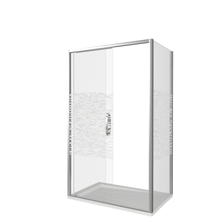 Bas Antares WTW+SP W душевой уголок 110*80*195