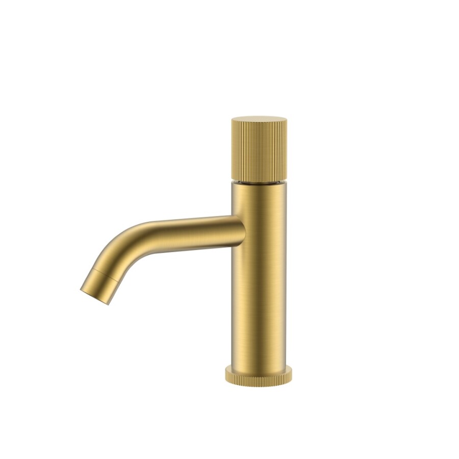 Смеситель для раковины Boheme Stick ручка Linea Matt Gold 121-MG.3