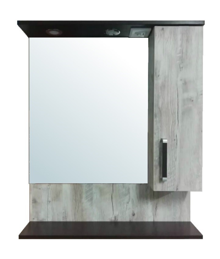 Зеркало-шкаф Loranto Натали 75*88 R CS00048208