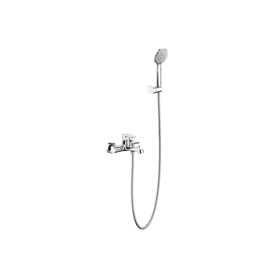 Aquatek Оберон Смеситель для ванны с душевым гарнитуром AQ1249CR