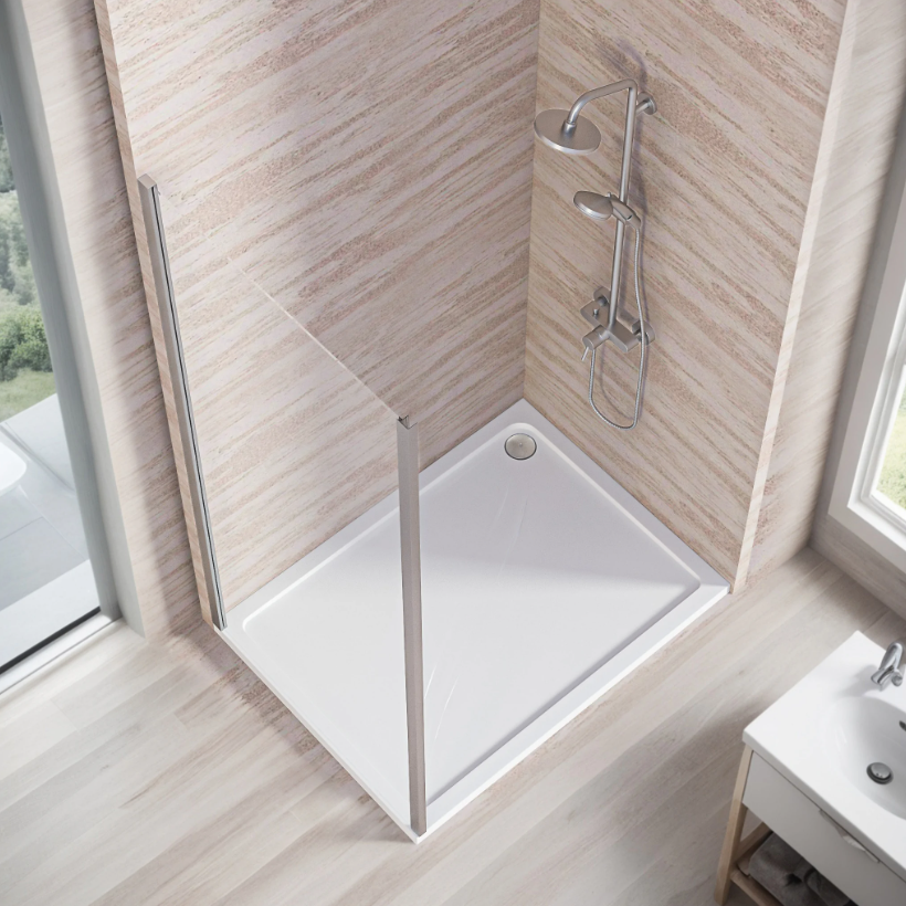 BAS Lite SP-100-C-CH Боковая панель 1000х1900 Хром ЛТ00014