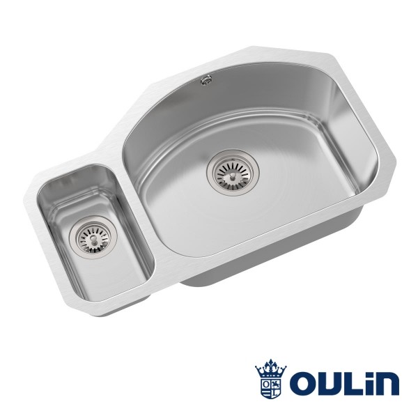 Oulin OL-U601 кухонная мойка система POP-UP 80.1x48.1 см