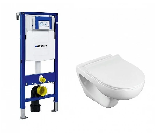 Geberit комплект Duofix инсталляция для унитаза 111.300.00.5 + подвесной унитаз 34639300Y