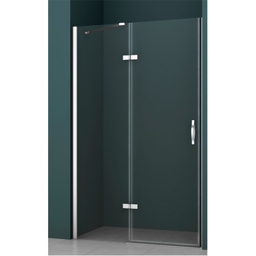 Душевые двери Azario AZ-105H 120x200 профиль хром прозрачное