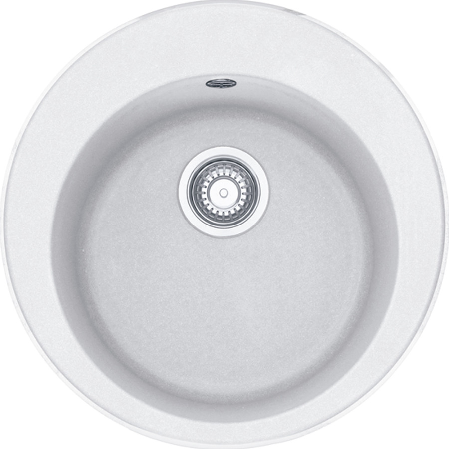 Franke ROG 610-41 кухонная мойка fragranite+ белый Ø 51 см