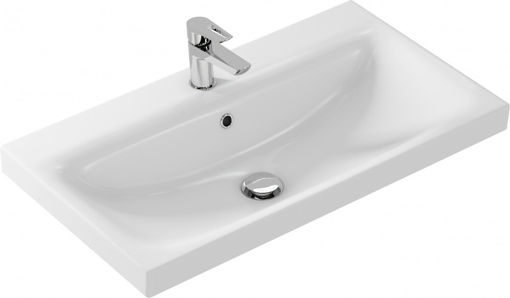 Cersanit MODUO 80 UM-MOD80/1 раковина встраиваемая сверху