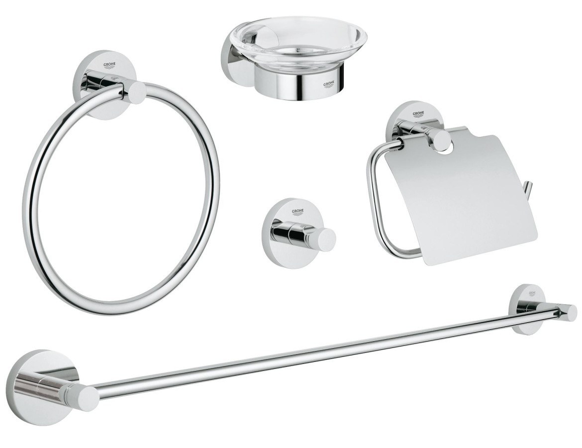 Grohe Essentials 40344001 набор аксессуаров 5 в 1
