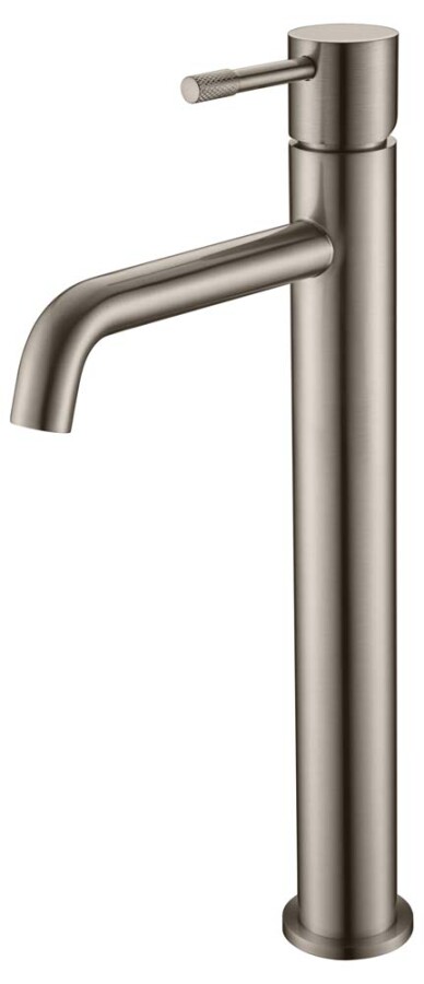 Смеситель для умывальника высокий Boheme Uno Nikel Brush 462-NB