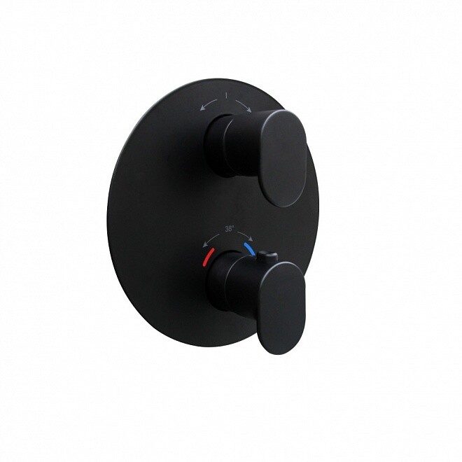 Kerama Marazzi Ole 67638EKM.01.093 смеситель скрытого монтажа черный