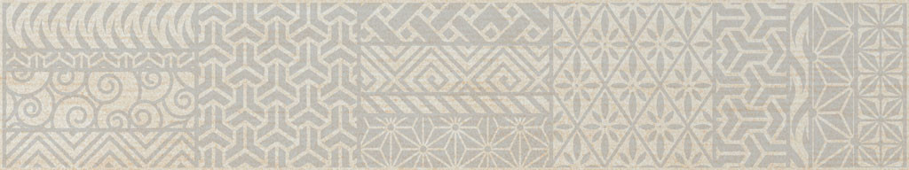 Grasaro Linen G-141m f01 фриз напольный 7х40 см светло-бежевый матовый