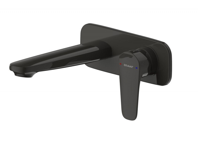 Bravat Source P8173218BW-ENG смеситель для раковины черный