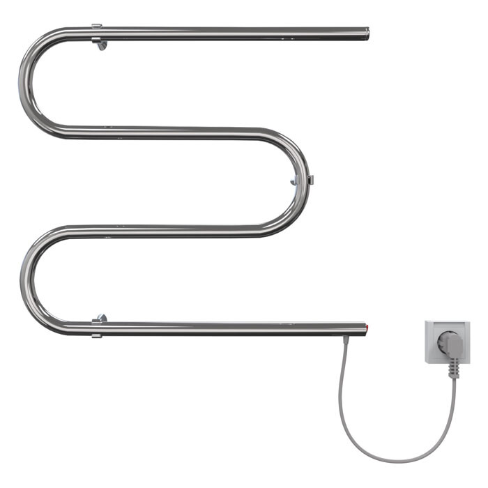 Argo М-Э 50-50 К-кнопка полотенцесушитель электрический 500*500