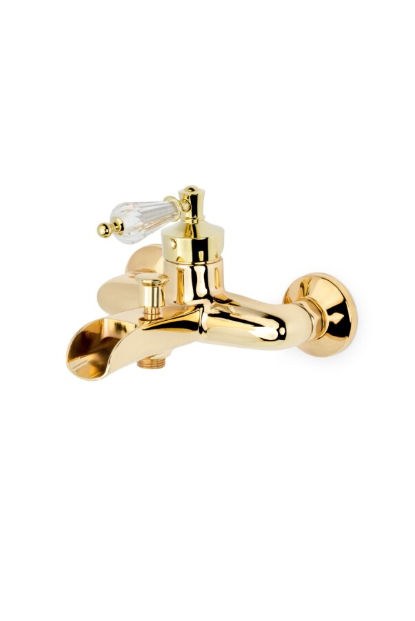 Смеситель для ванны Boheme Vogue Золото с прозрачным Swarovski 213-SW