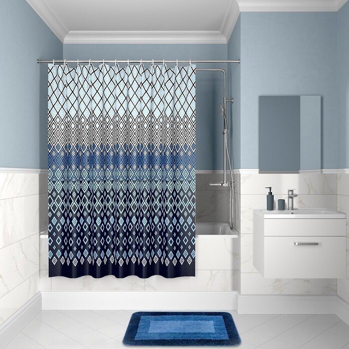 Iddis Decor D07P218i11 180*200 штора для ванной