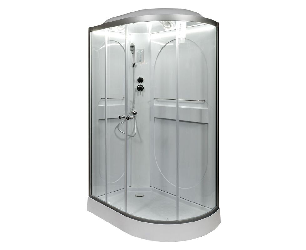 Deto душевая кабина 120х80 L602LLED левая