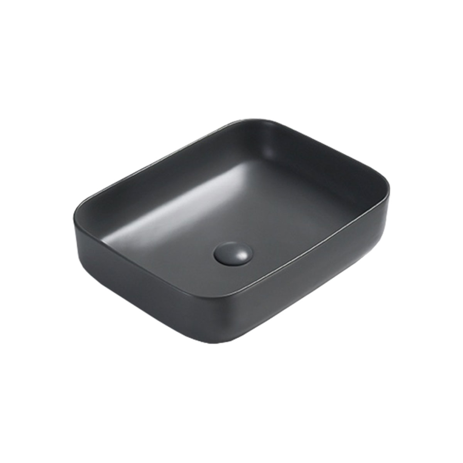 Vincea раковина керамическая 50х41 см антрацит VBS-105MA