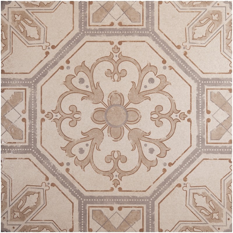 Grasaro Old Stone G-180s d01 панно декор напольный 40х40 см бежевый структурный