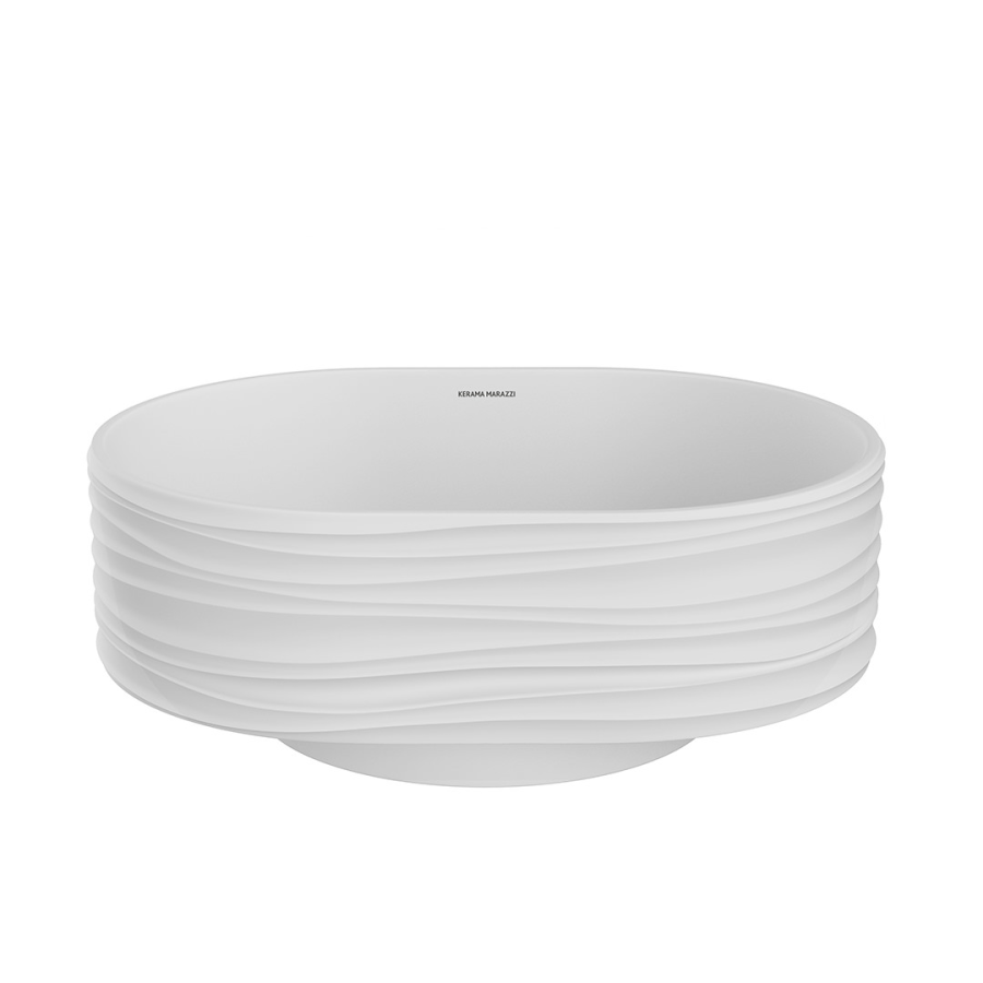 Kerama Marazzi Artbasin Sabbia раковина 50 белая SA.wb.50WHT.M