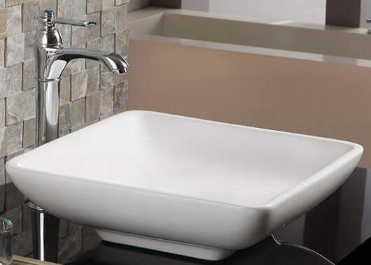 Azario AZ-4322 раковина накладная 40*40*12 см