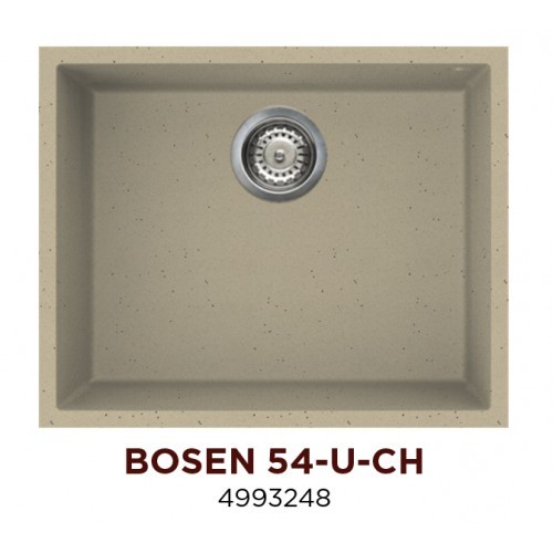 Omoikiri Bosen 54-U-СH 4993248 кухонная мойка тetogranit шампань 54х44 см