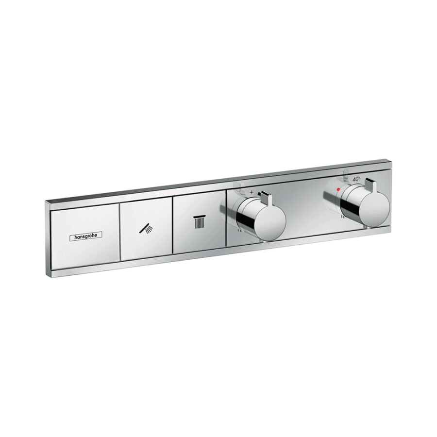 Hansgrohe RainSelect Термостат скрытого монтажа для 2 потребителей хром 15380000