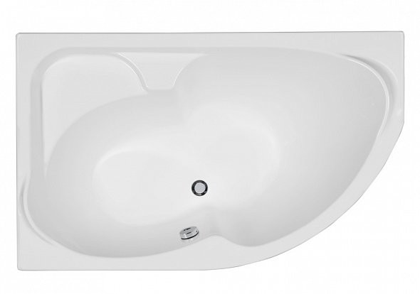 Aquanet Allento 170*100 ванна акриловая асимметричная L