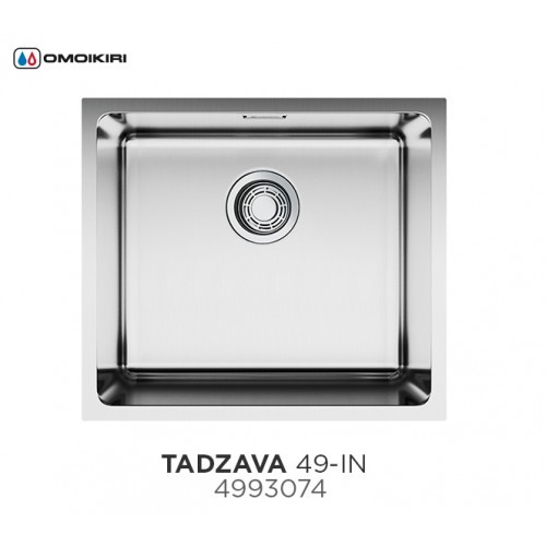Omoikiri Tadzava 49-U-IN 4993074 кухонная мойка нержавеющая сталь 49х44см