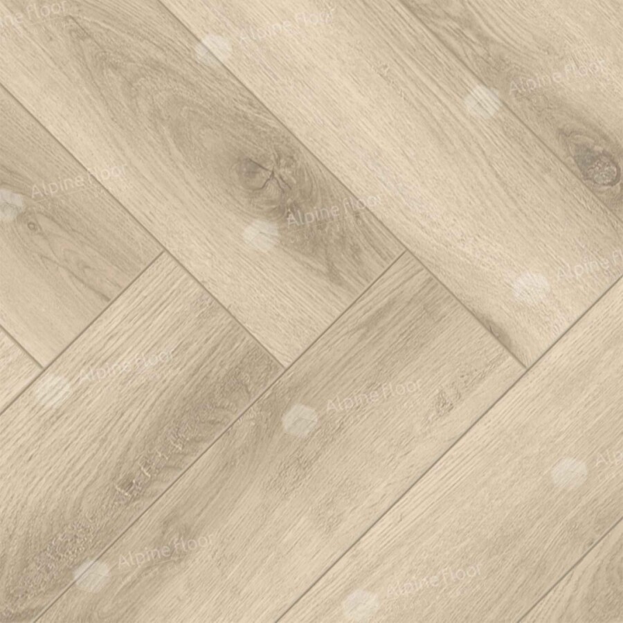 Ламинат Alpine Floor Herringbone 12 Pro, LF106-8A Дуб Орлеан 606 х 101 х 12 mm