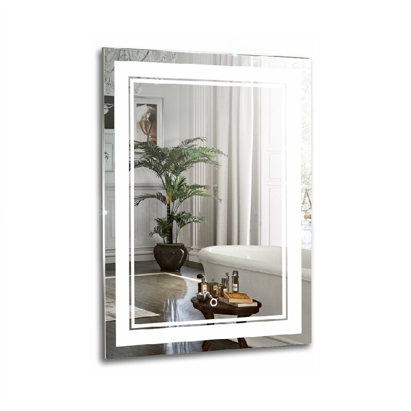 Azario Grand 60х80 зеркало c подсветкой и диммером, сенс. выкл. ФР-00001397