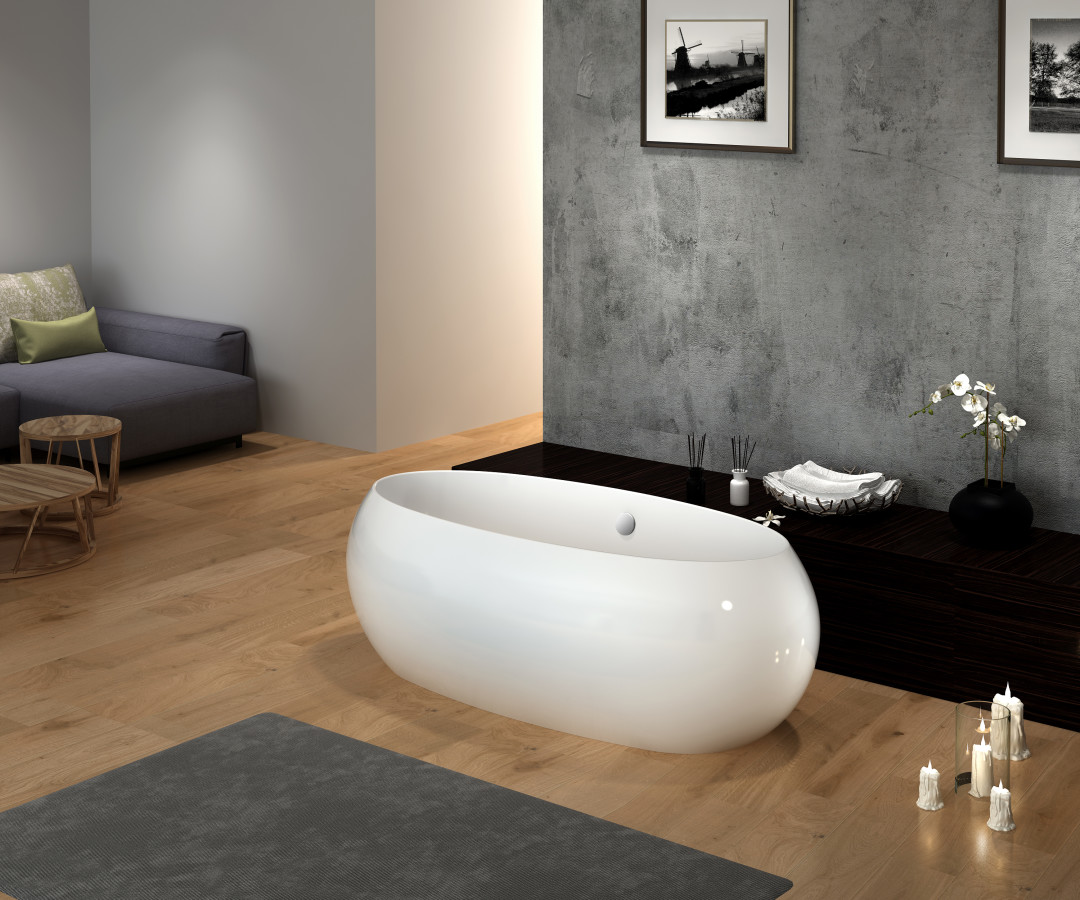 BelBagno BB18 180*90 ванна акриловая овальная