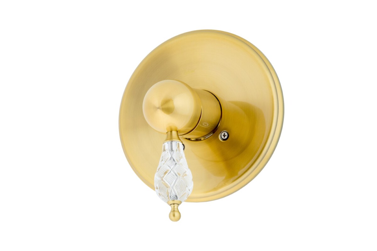 Смеситель для душа встраиваемый Boheme Crystal Бронза 305-CRST