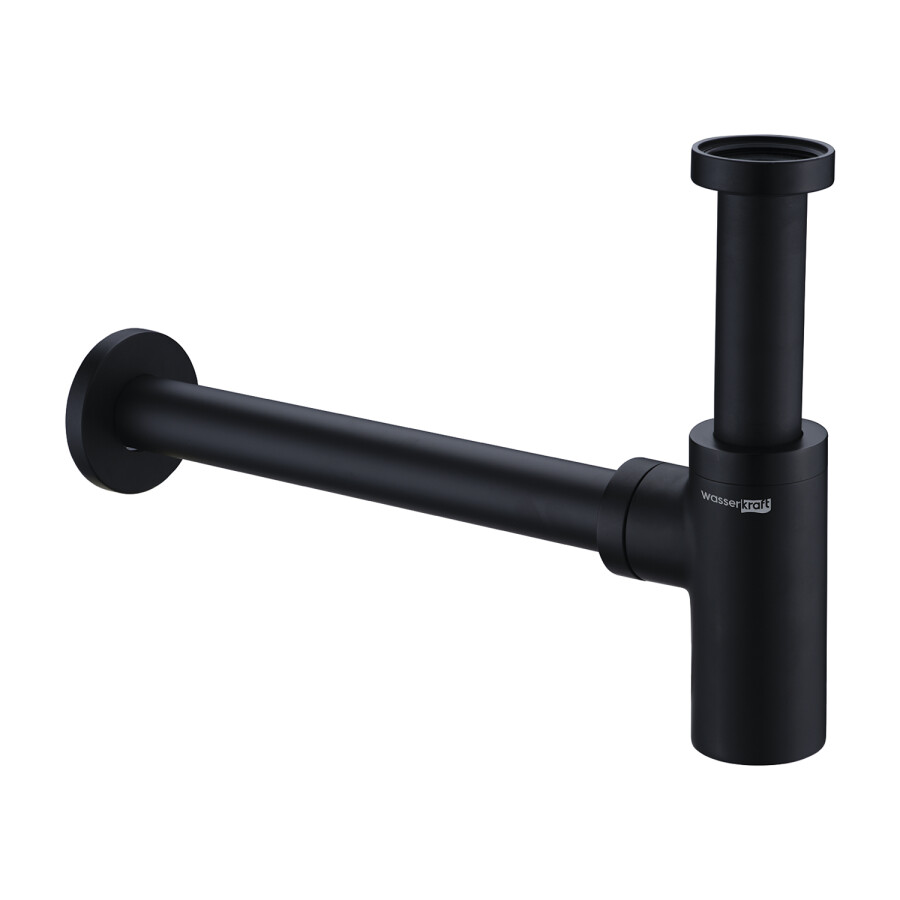WasserKRAFT A094 сифон для раковины черный