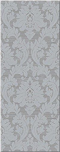 Azori chateau 20х50см плитка настенная серая глянцевая