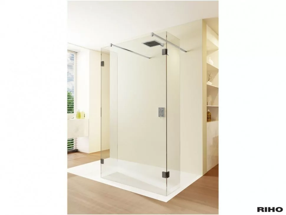 Riho Scandic X202 душевой уголок 120х80 профиль черный G001049121
