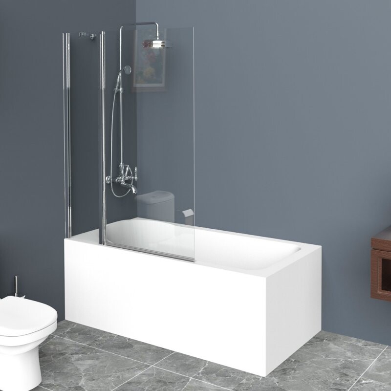 BelBagno душевая шторка UNO-V-11-90/150-C-Cr 90х150