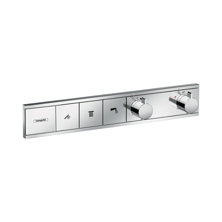 Hansgrohe RainSelect Термостат скрытого монтажа для 3 потребителей хром 15381000