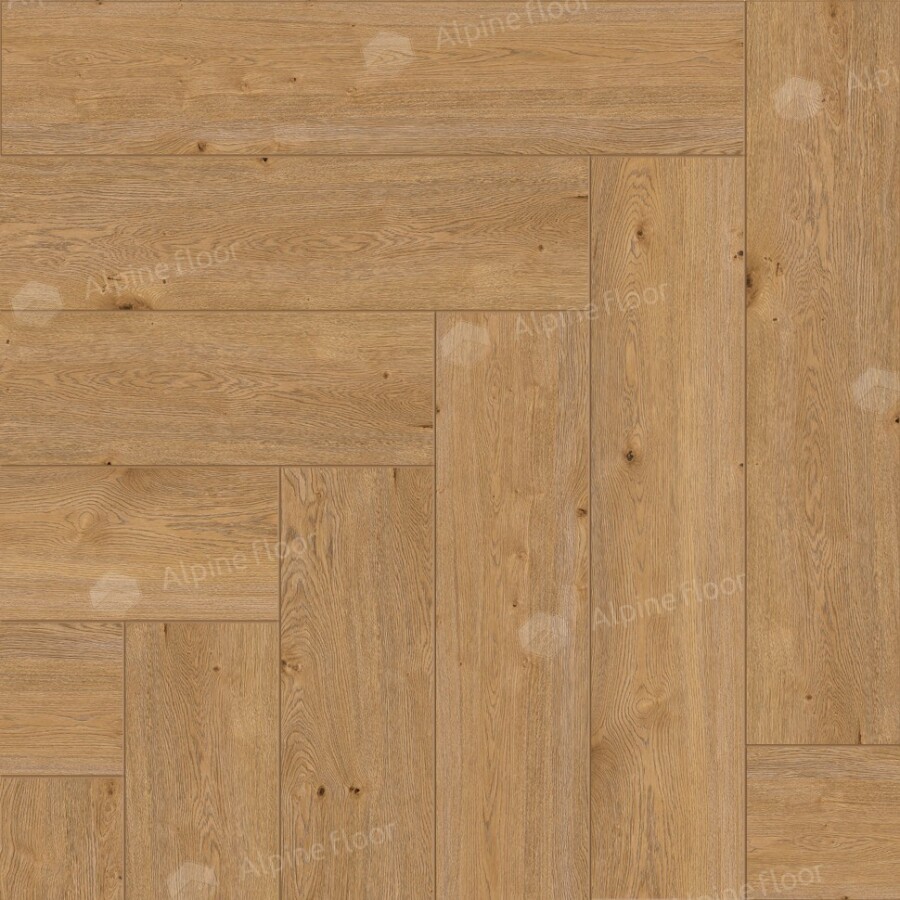 Alpine Floor Parquet Light SPC ламинат Дуб Хатиса ECO 13-27AB-R 600 х 125 х 4мм