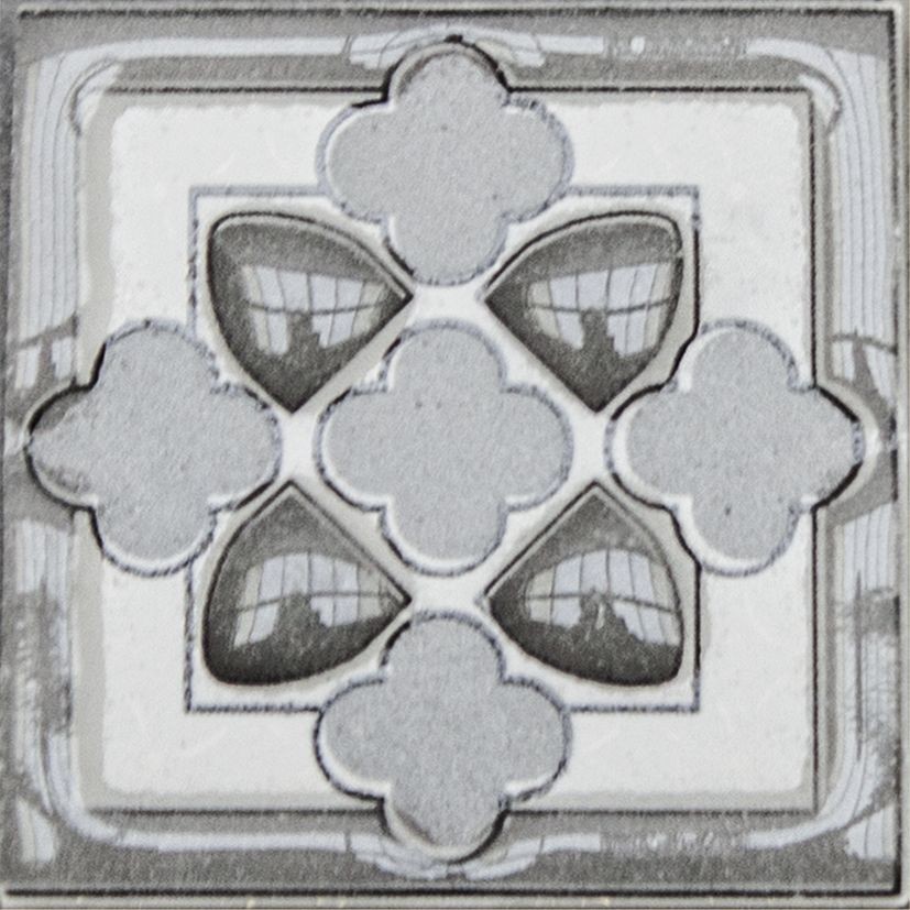 Lasselsberger Бьянка Каррара вставка напольная 7x7 см 7301-0002-1001
