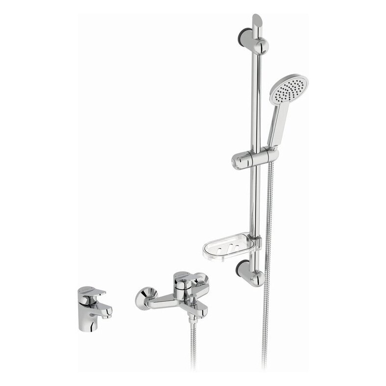 Jacob Delafon Brive E78121-CP набор смесителей