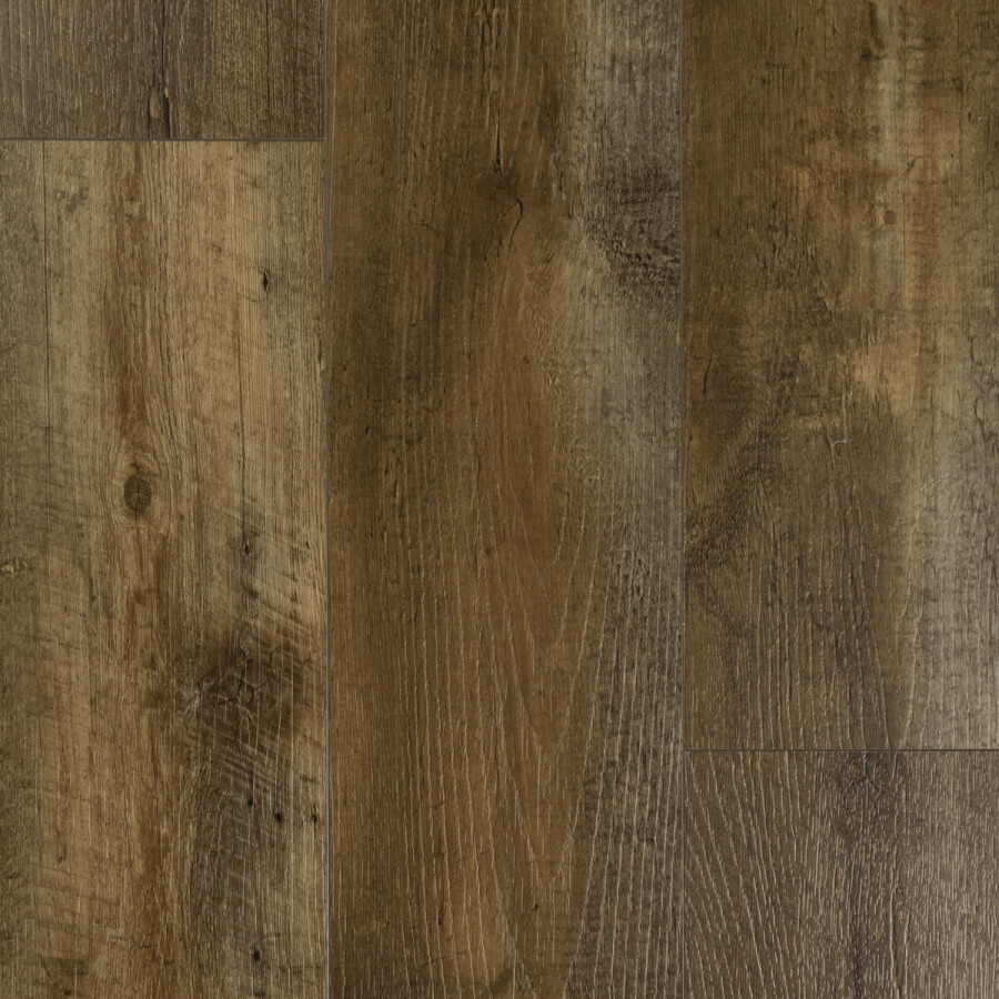 Водостойкий SPC ламинат Dew Floor Wood 4V Сулу ТС 6126-7 1220х183х4