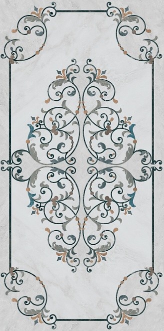 Kerama Marazzi Парнас SG570102R декорированный лаппатированный керамогранит 80x160 см