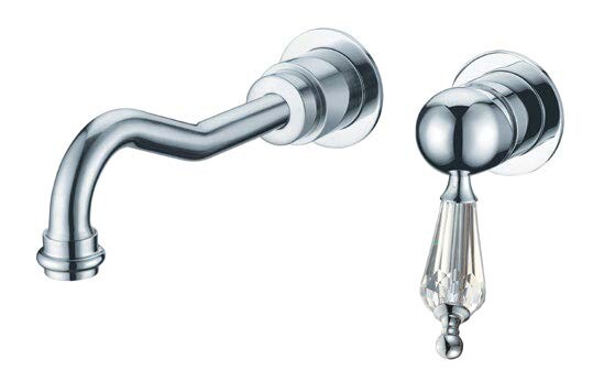 Смеситель для раковины встраиваемый Boheme Brilante Ripresa Хром / Swarovski 347