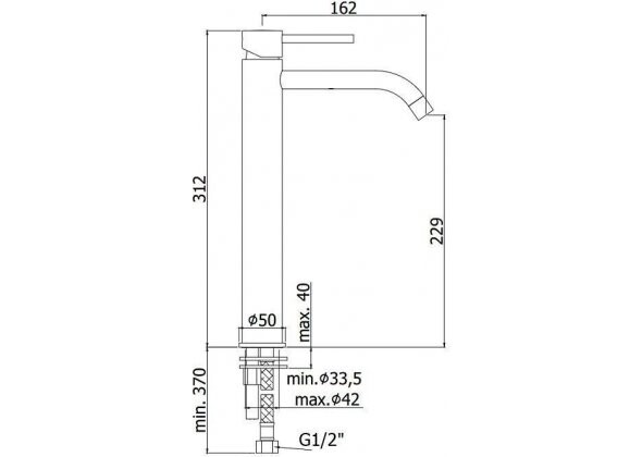 Paffoni Light LIG081NO смеситель для раковины черный