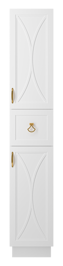 Misty Амбра шкаф-пенал 35 см правый П-Амб050-011П