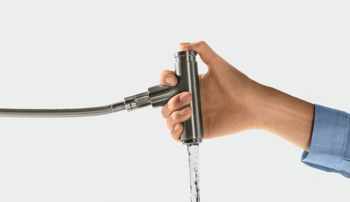 Hansgrohe Metris Select 14857000 смеситель для кухни хром