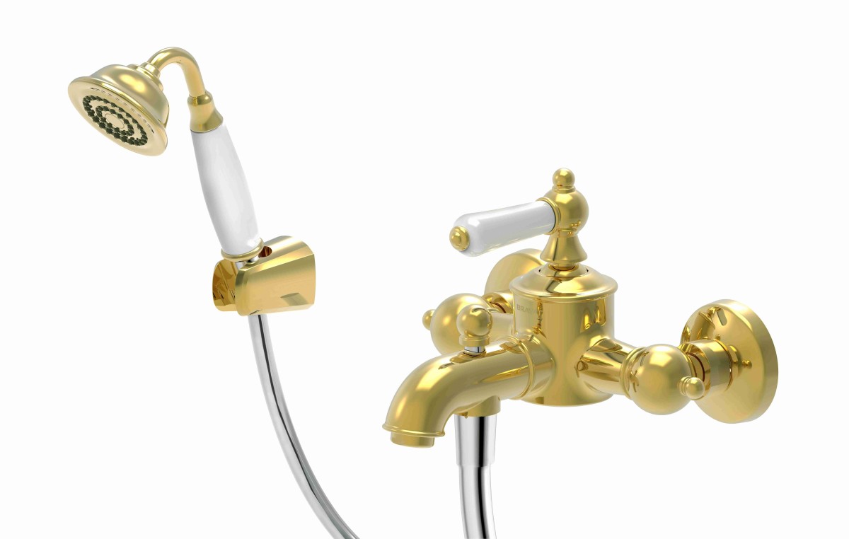 Bravat Art F675109U-B смеситель для ванны бронза