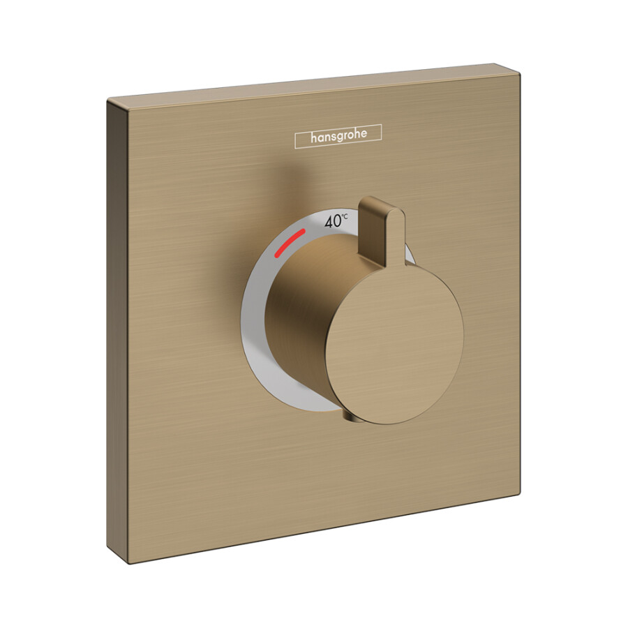 Hansgrohe ShowerSelect Термостат скрытого монтажа бронза 15760140