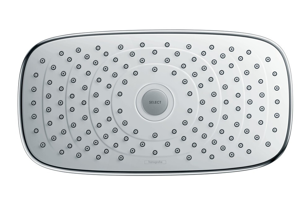 Hansgrohe 27384400 Верхний душ Raindance Select E 300 2jet, 1/2, с потолочным подсоединением