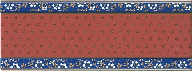 Kerama Marazzi Фонтанка 15х40 см декор настенный красный глянцевый