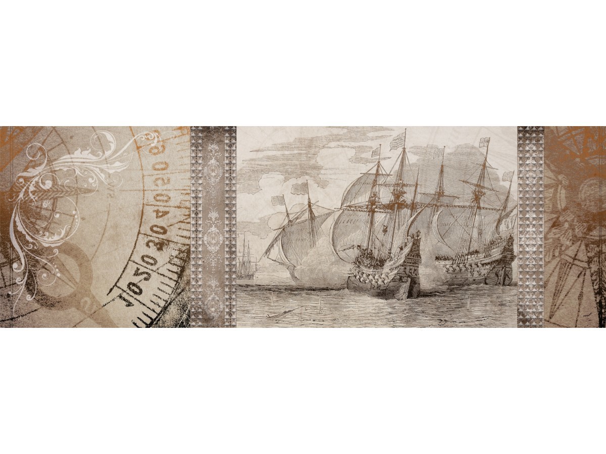 Lasselsberger Иль Мондо декор 1 20x60 см поверхность матовая